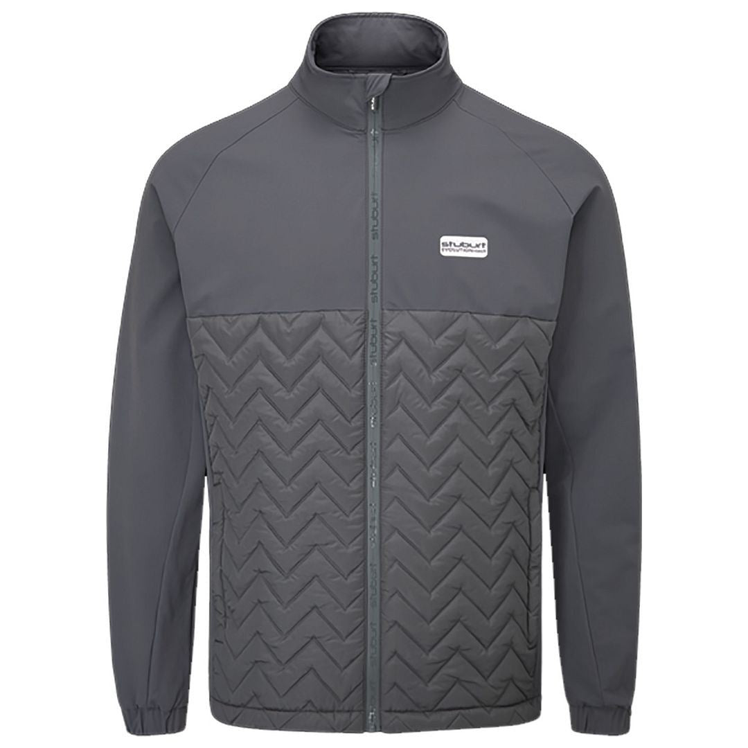 Stuburt Golf Mens Evolution Tech Padded Waterproof Full Zip