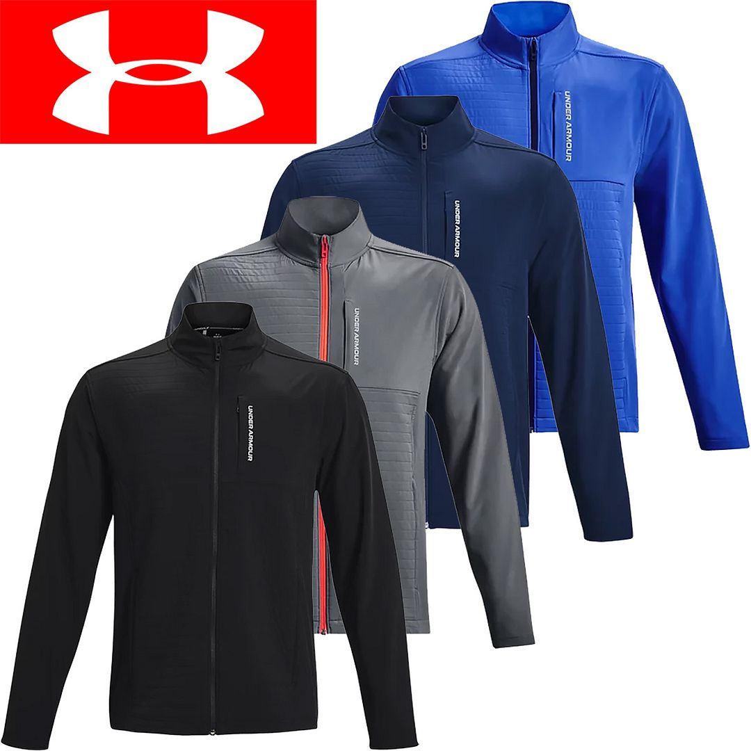 Under Armour Mens UA Storm Revo Windproof Full Zip Lightweight