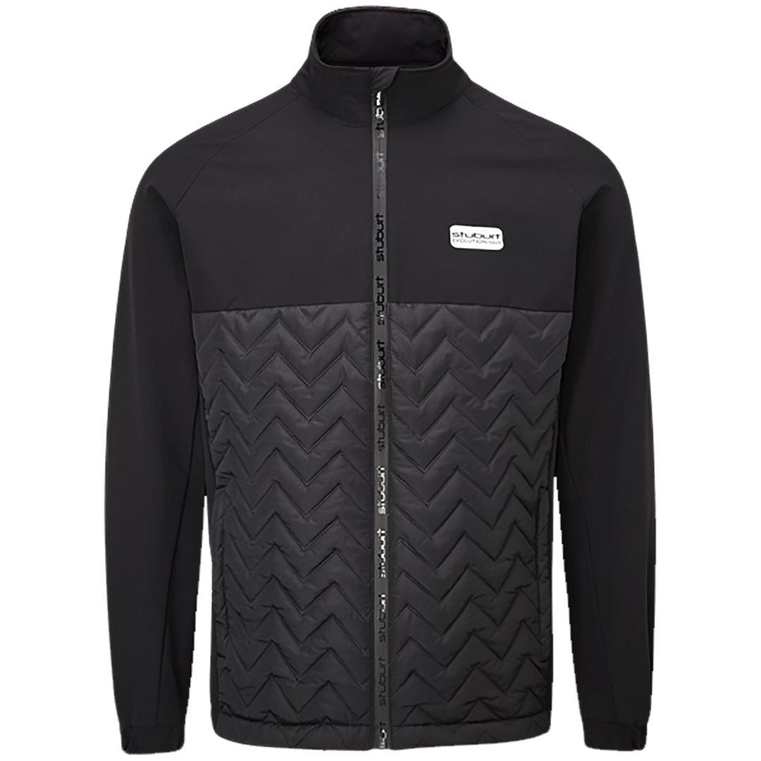 Stuburt Golf Mens Evolution Tech Padded Waterproof Full Zip
