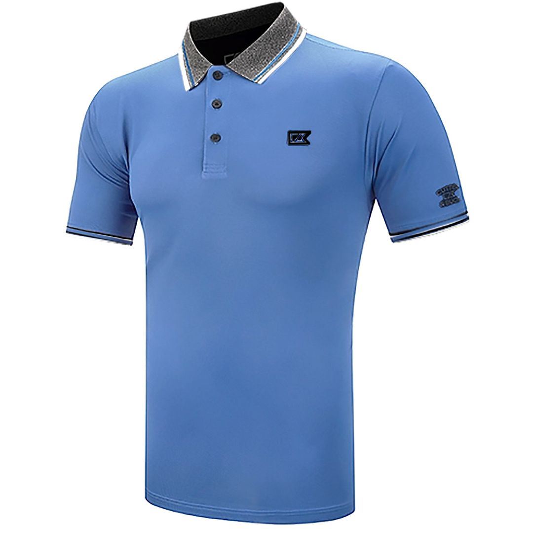 Cutter & Buck Golf Mens CB DryTec Moisture Wicking Breathable Short Sl ...
