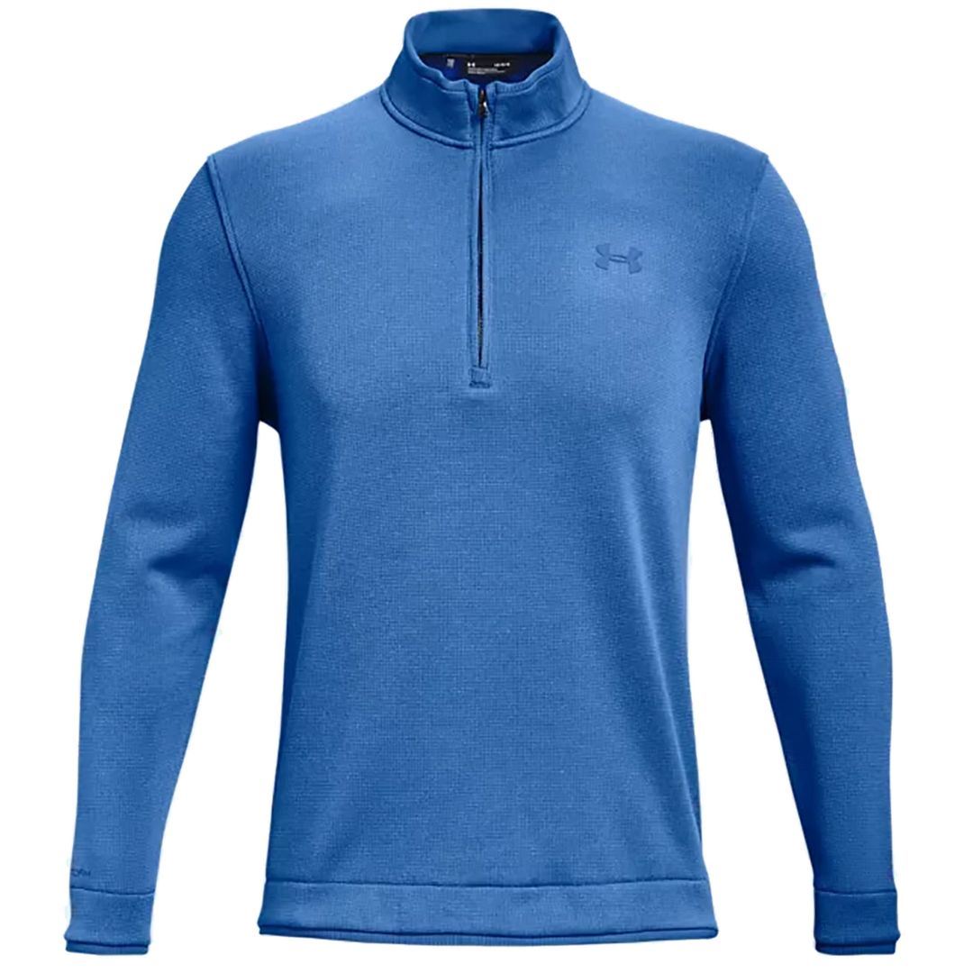 Under Armour Mens UA Storm Water Repellent Breathable 1/2 Zip Golf Swe ...