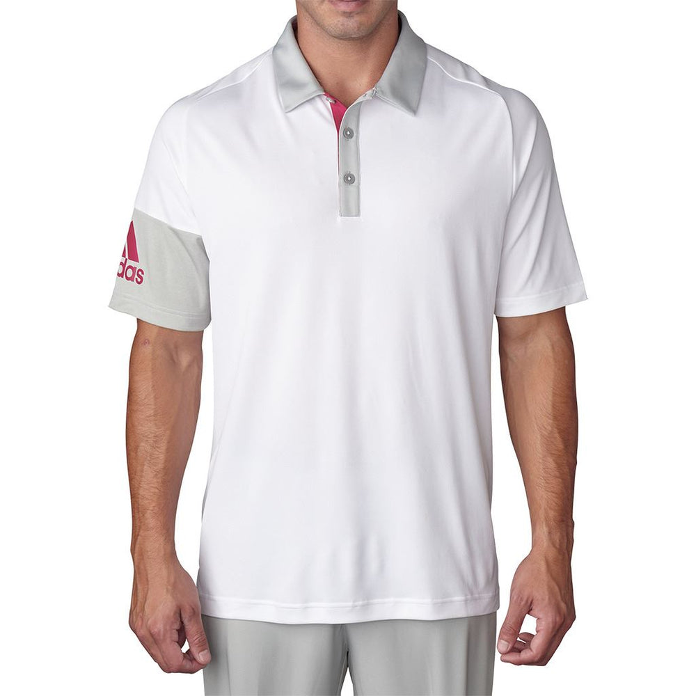 rysten Søjle Råd Adidas Climacool® Sleeve Blocked Lightweight Mens Golf Polo Shirt – ABCGolf